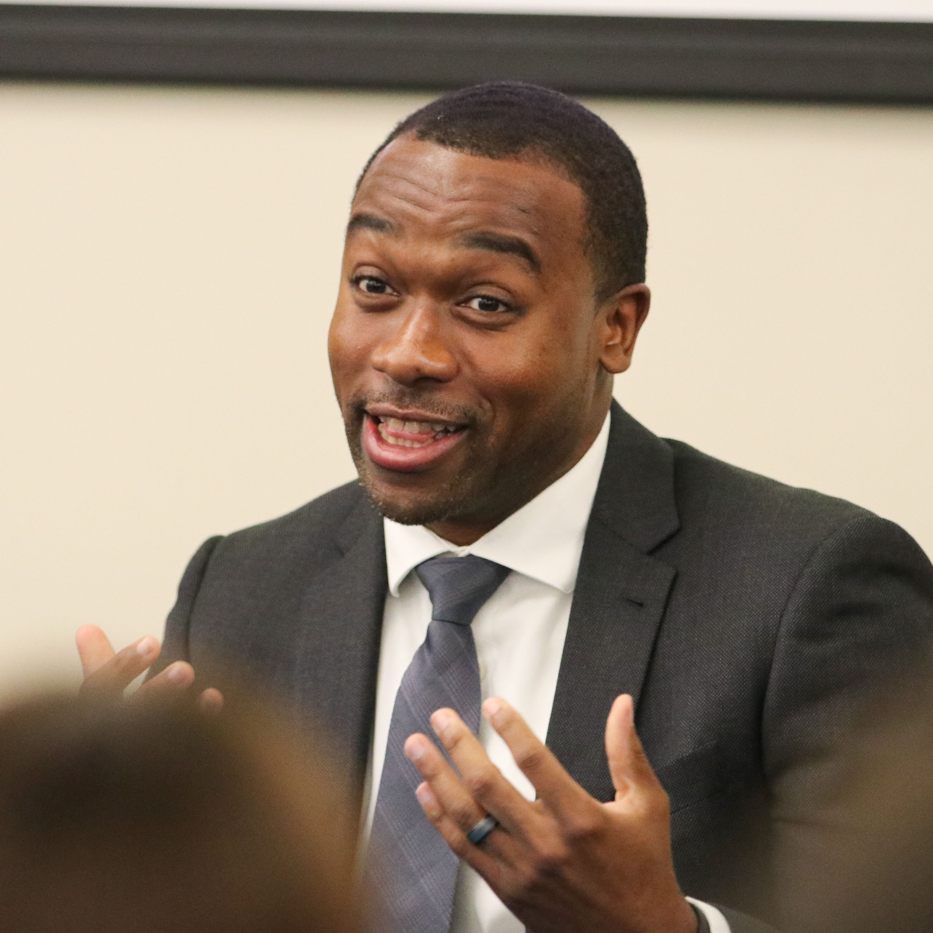 Julien Kacou '17 at CEB Awards.