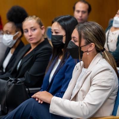 YJEC Students Sitting in Court