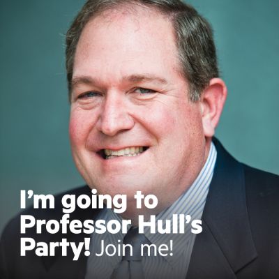 I'm going to Professor Hull's Party! Join me!