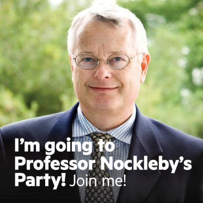 I'm going to Professor Nockleby's Party! Join me!