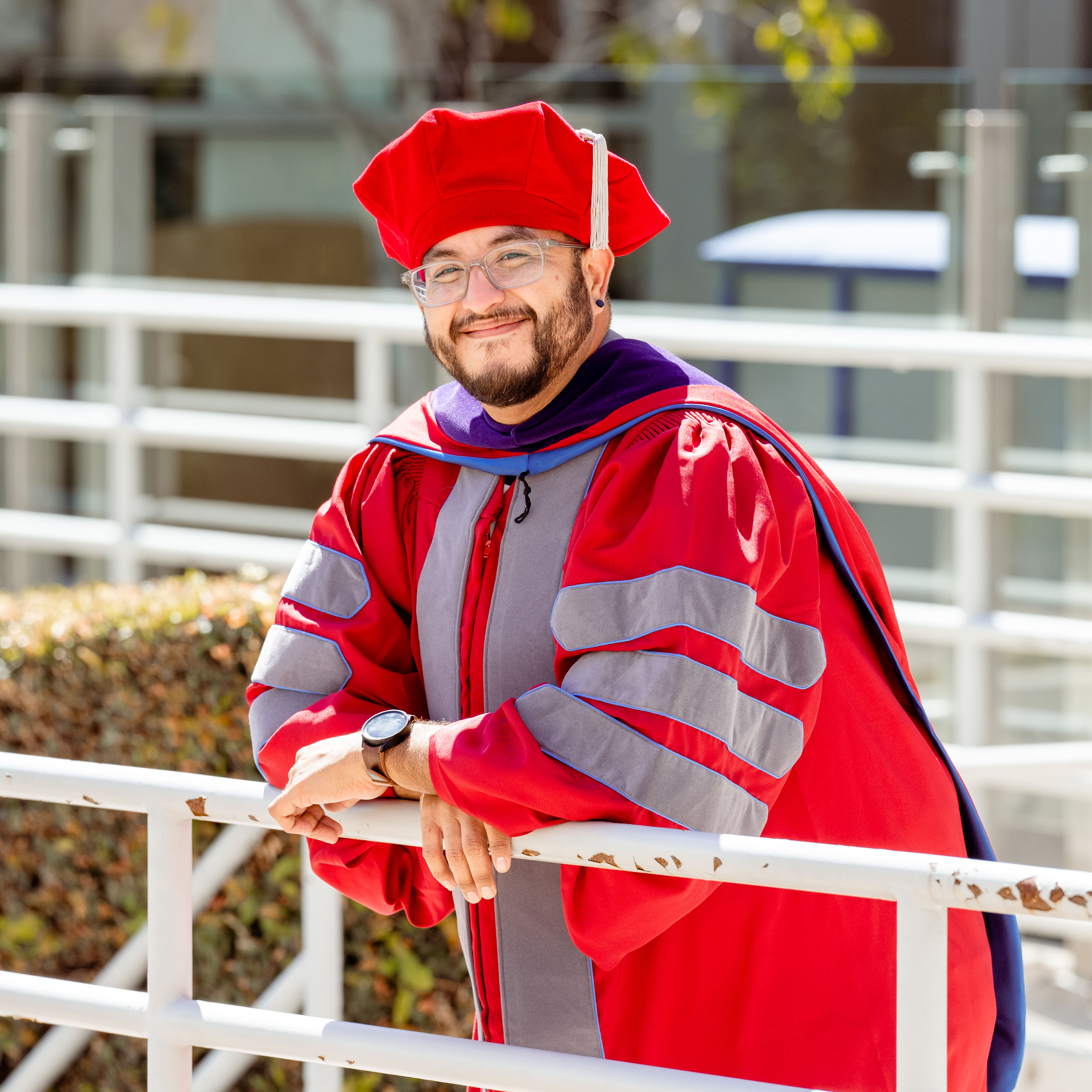 Francisco Calderon of OutLaw graduates